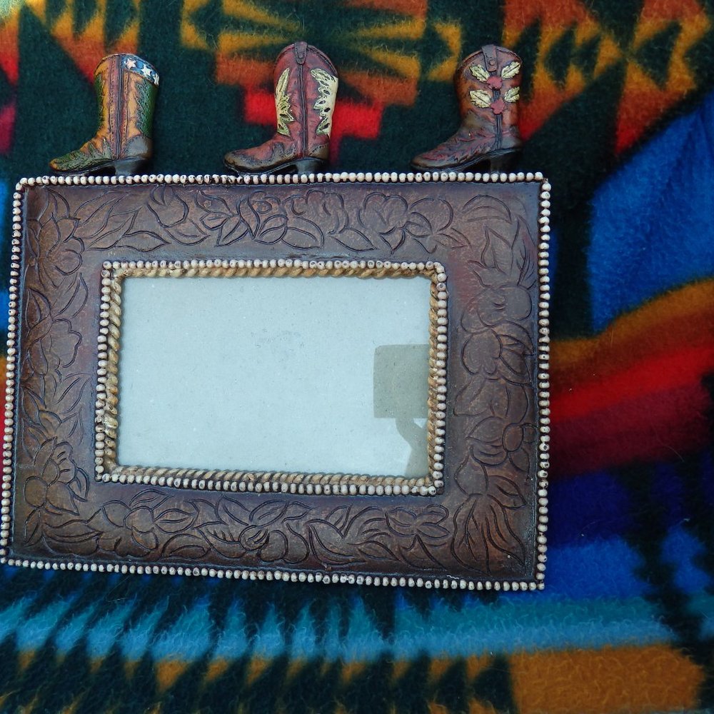Western Boot Picture Frame - Picture 8 of 8